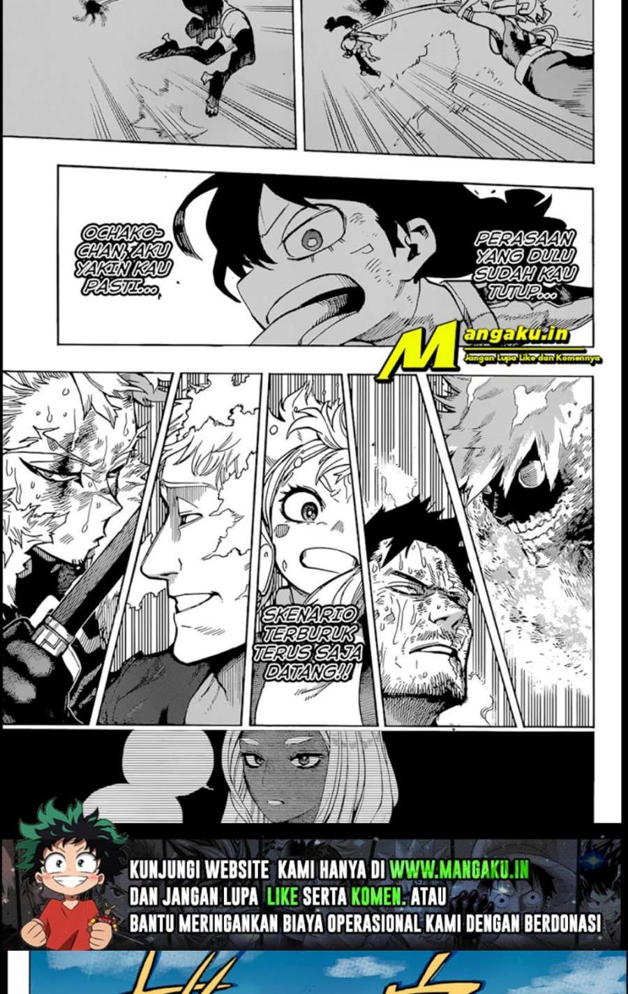 Boku no Hero Academia Chapter 375 - halaman 15