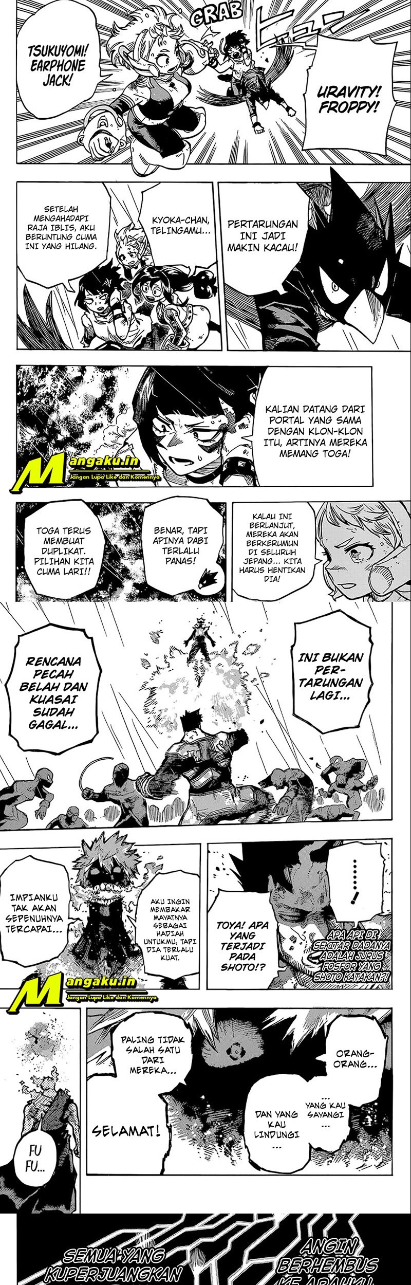 Boku no Hero Academia Chapter 376 - halaman 5