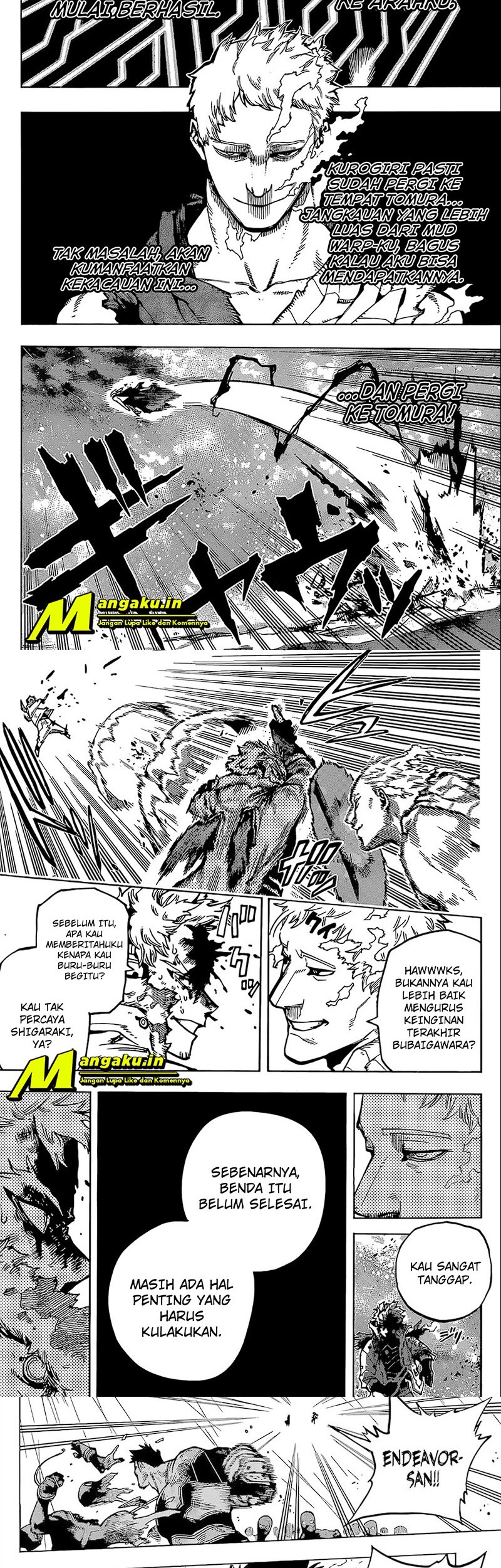 Boku no Hero Academia Chapter 376 - halaman 6