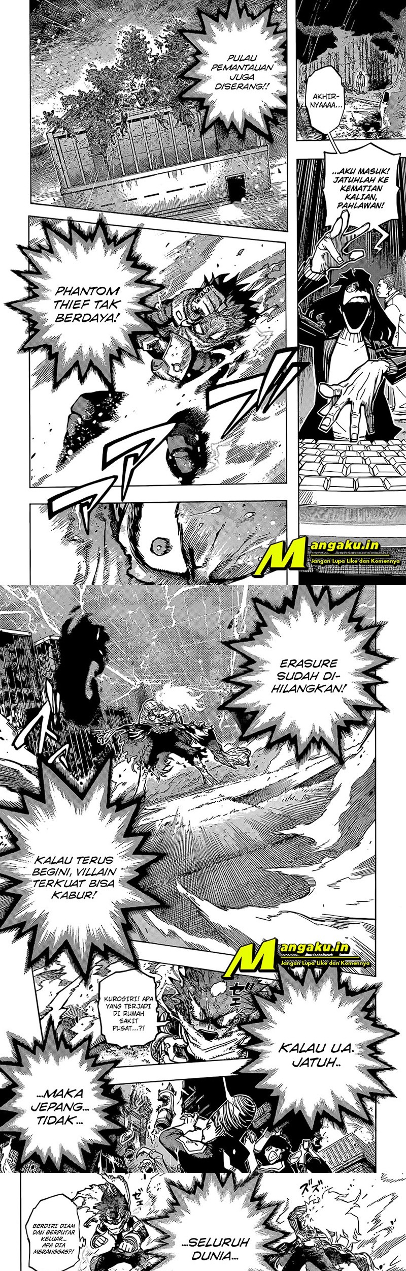 Boku no Hero Academia Chapter 377 - halaman 4