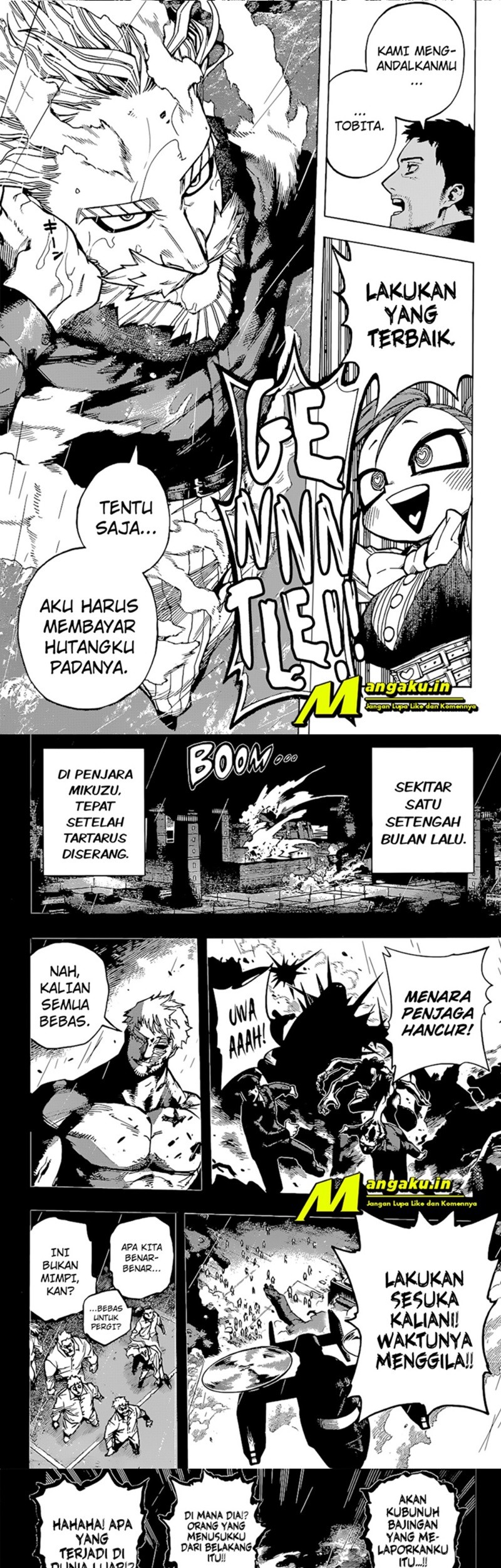 Boku no Hero Academia Chapter 378 - halaman 5