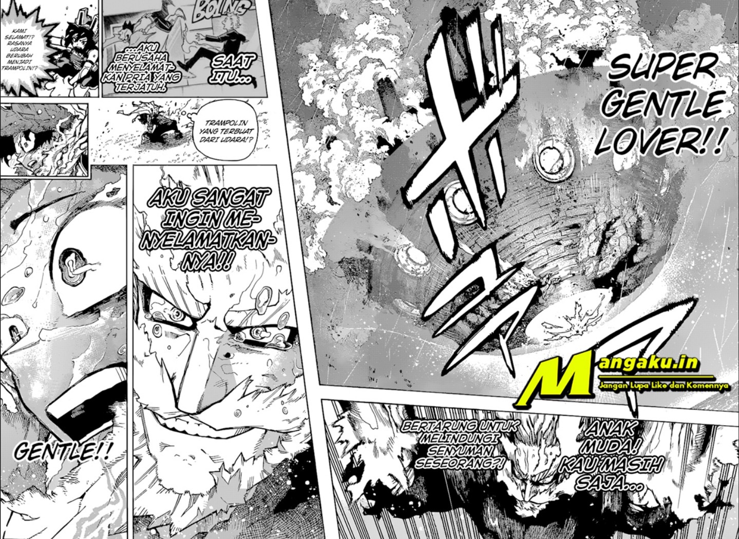 Boku no Hero Academia Chapter 378 - halaman 8