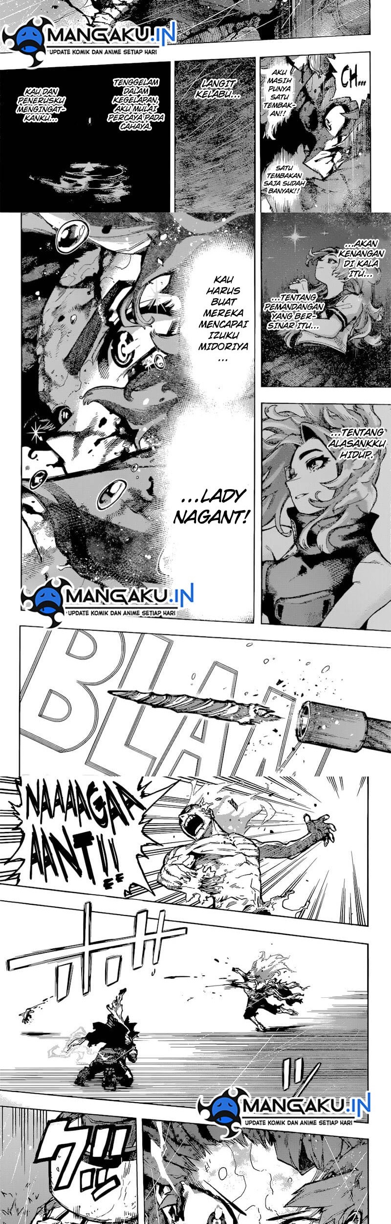Boku no Hero Academia Chapter 379 - halaman 3