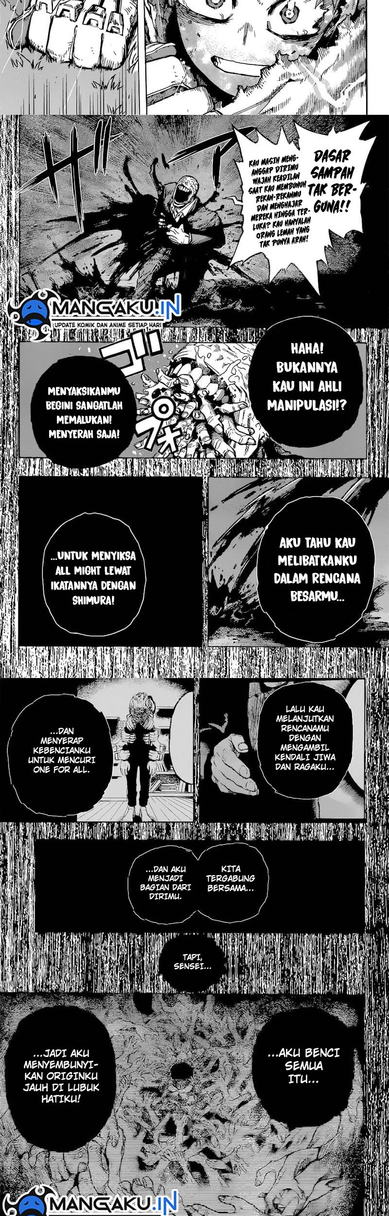 Boku no Hero Academia Chapter 379 - halaman 4