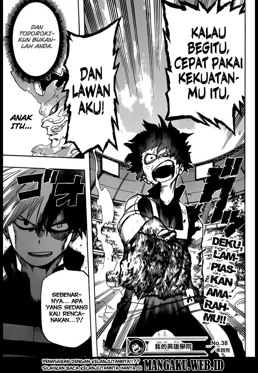 Boku no Hero Academia Chapter 38 - halaman 19