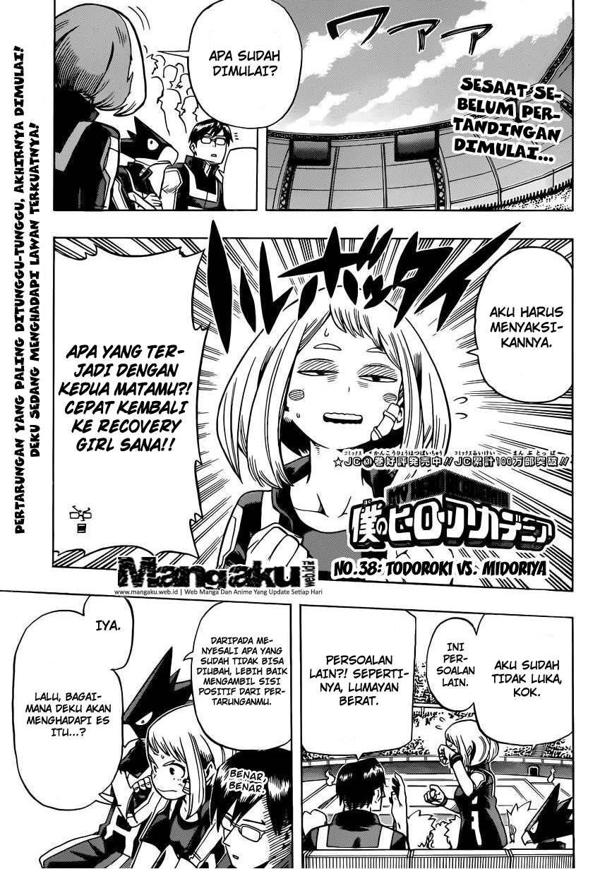 Boku no Hero Academia Chapter 38 - halaman 2