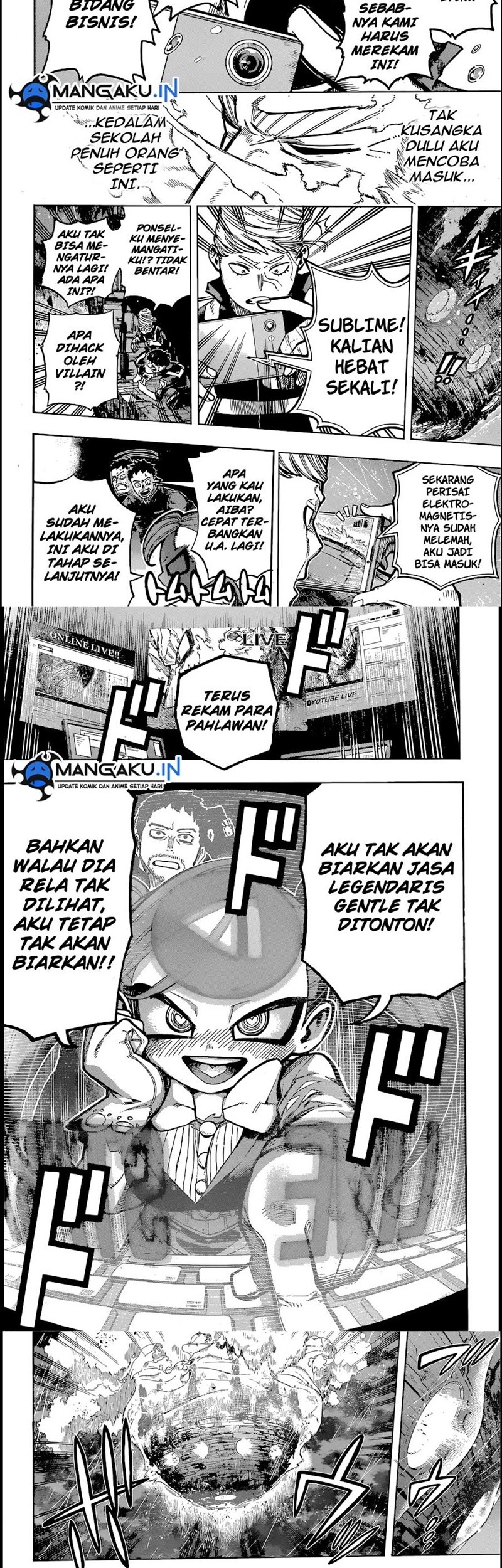 Boku no Hero Academia Chapter 380 - halaman 3