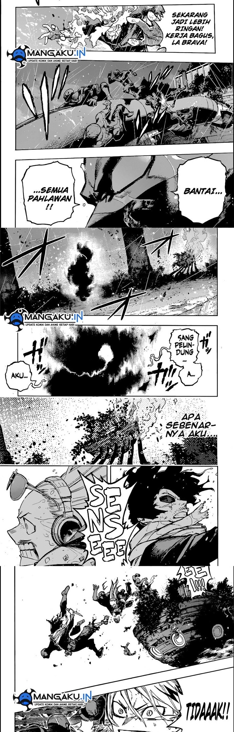 Boku no Hero Academia Chapter 380 - halaman 4