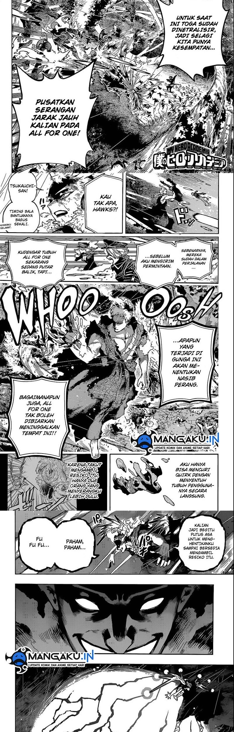 Boku no Hero Academia Chapter 381 - halaman 2