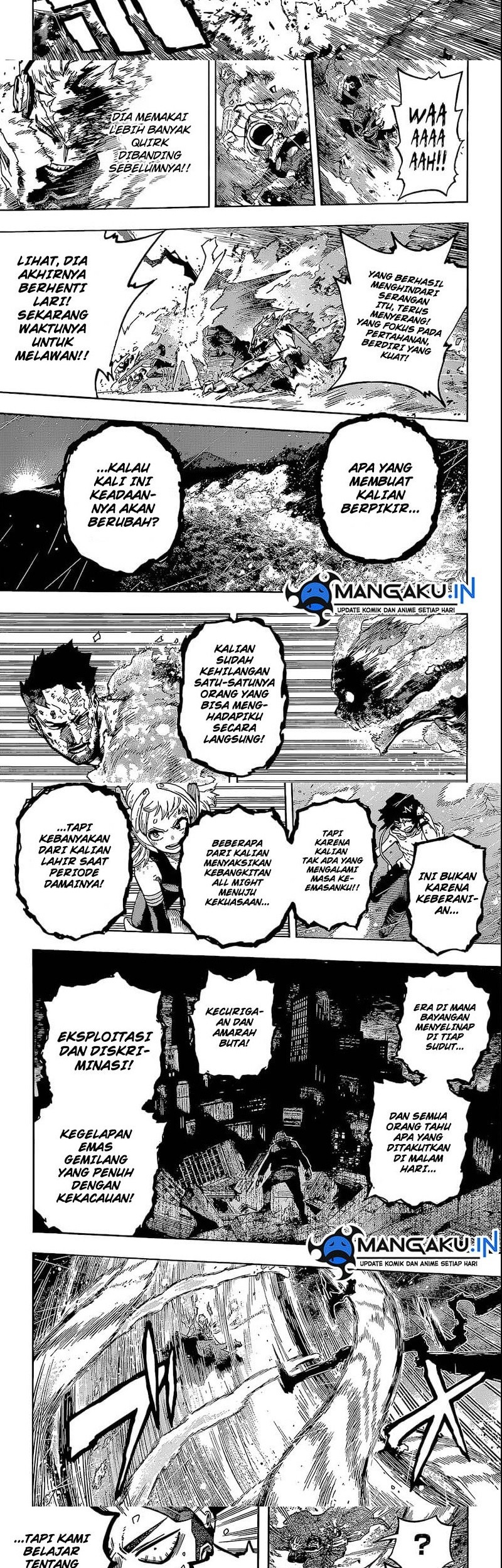 Boku no Hero Academia Chapter 381 - halaman 4