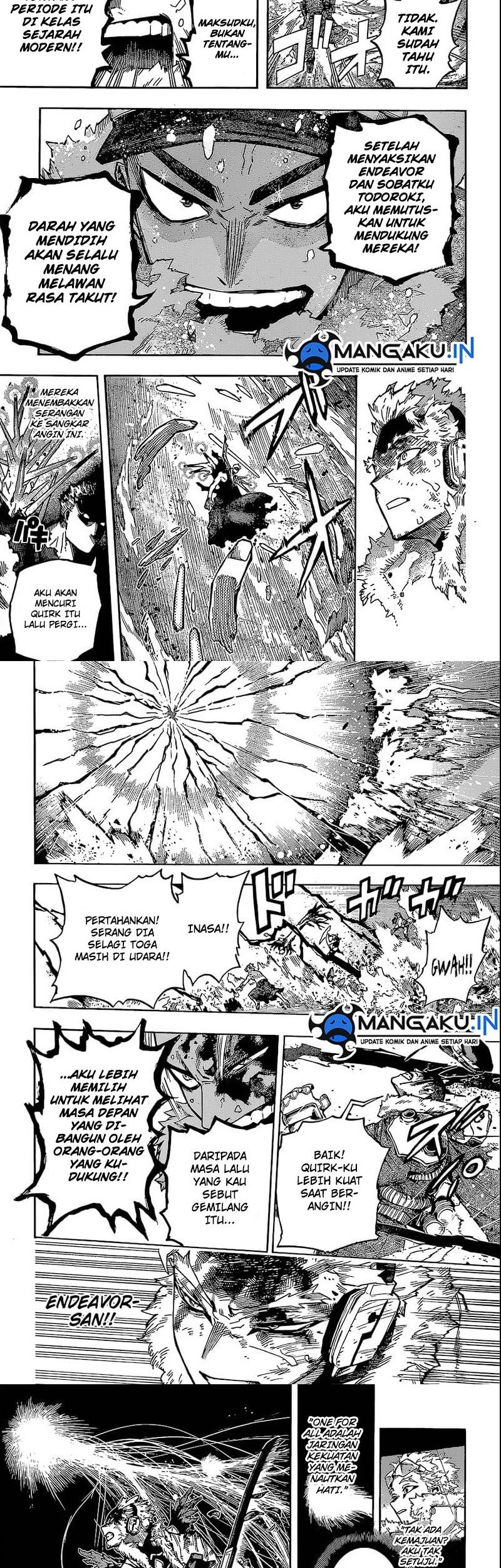 Boku no Hero Academia Chapter 381 - halaman 5