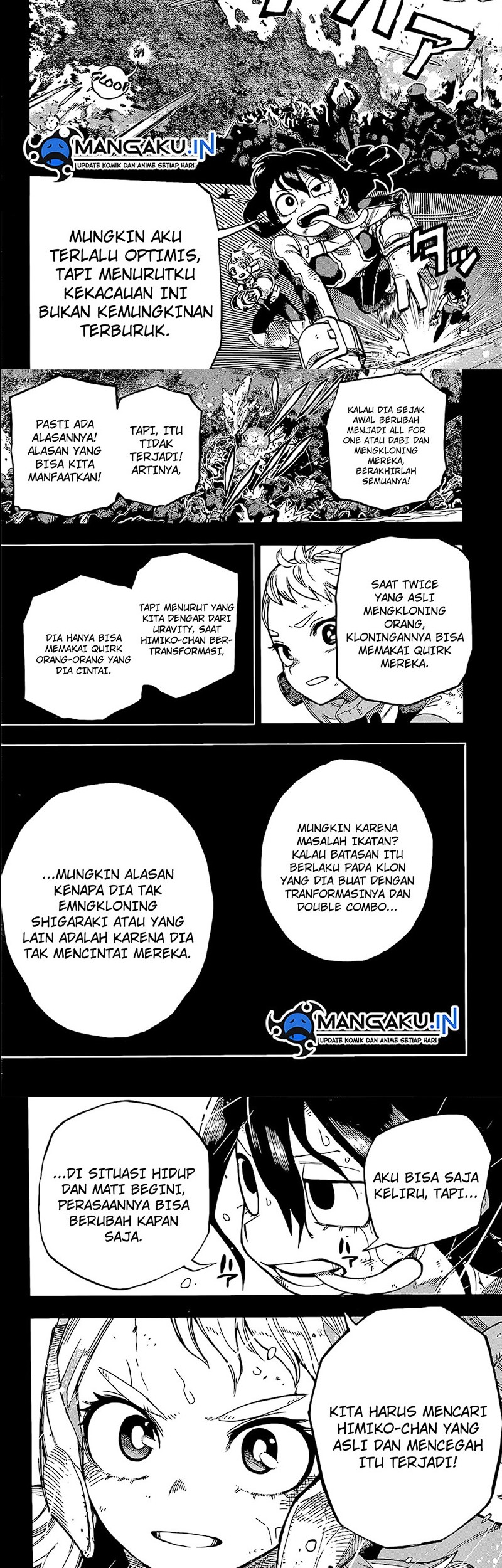 Boku no Hero Academia Chapter 382 - halaman 2
