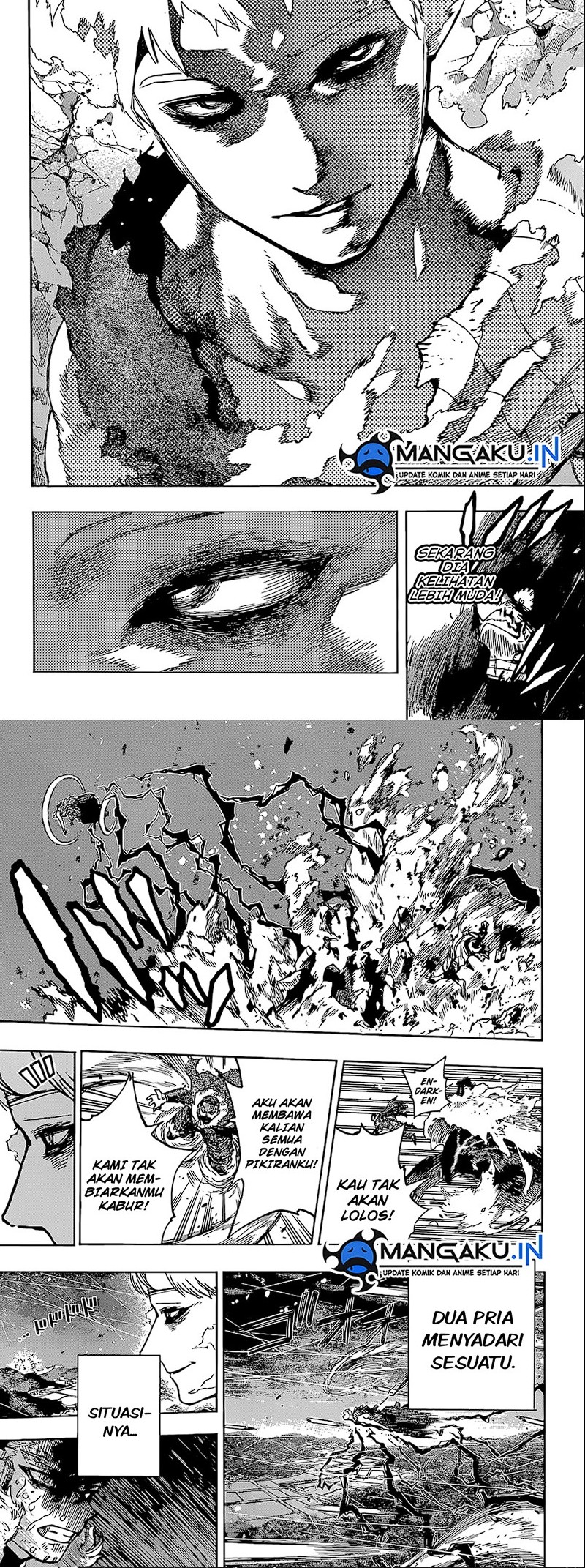 Boku no Hero Academia Chapter 382 - halaman 6