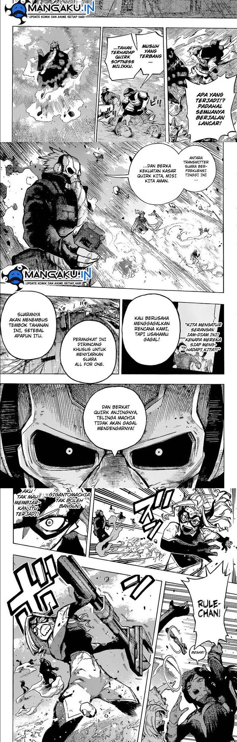 Boku no Hero Academia Chapter 383 - halaman 3