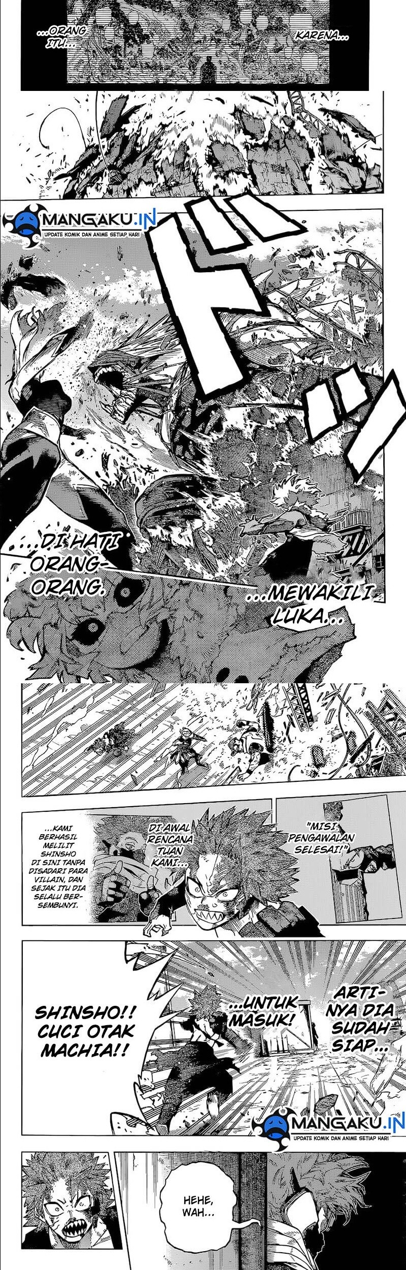 Boku no Hero Academia Chapter 383 - halaman 5