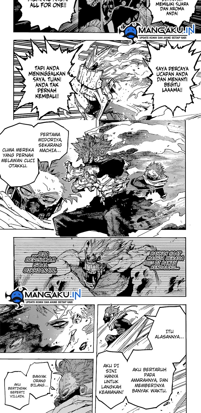 Boku no Hero Academia Chapter 384 - halaman 3