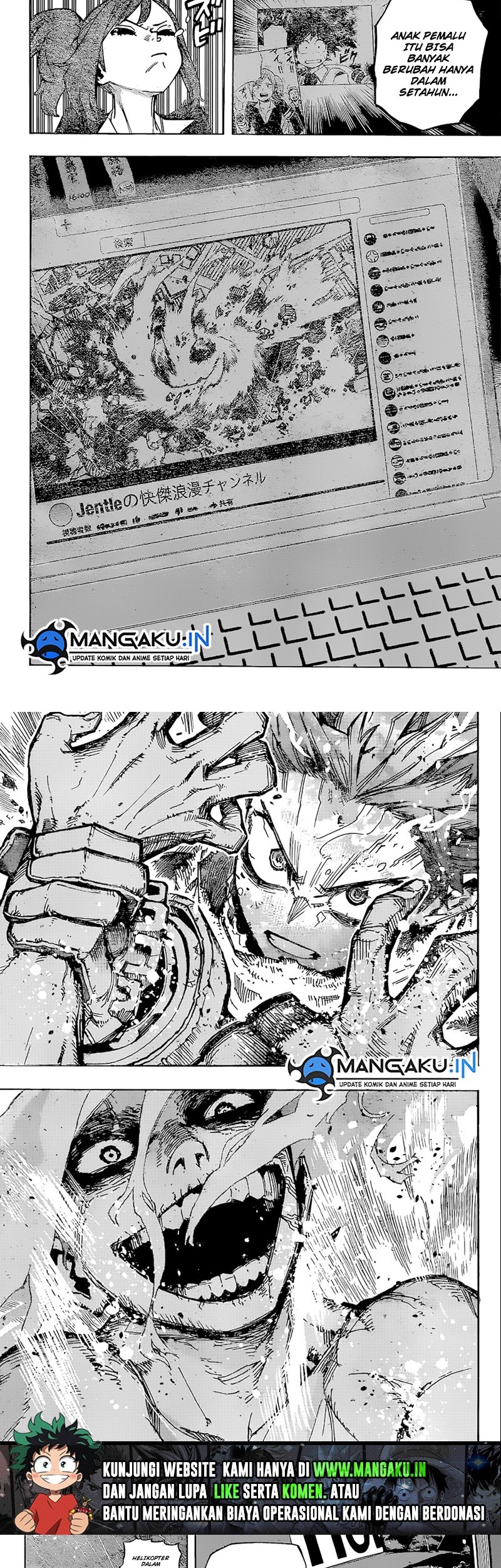 Boku no Hero Academia Chapter 384 - halaman 6