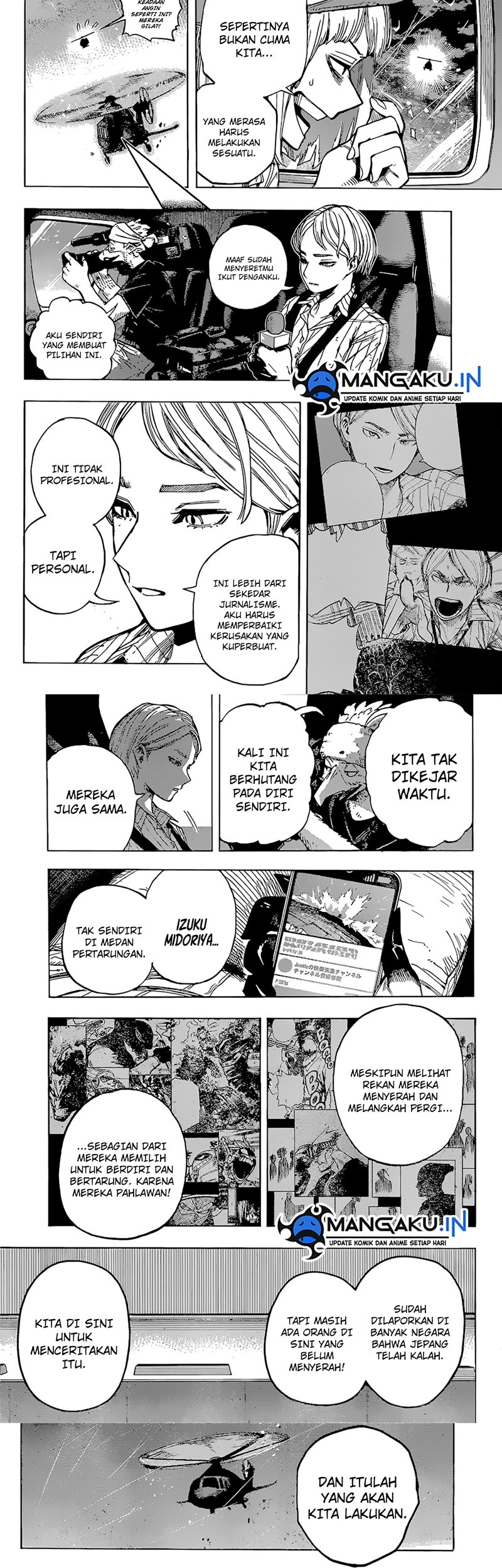 Boku no Hero Academia Chapter 384 - halaman 7