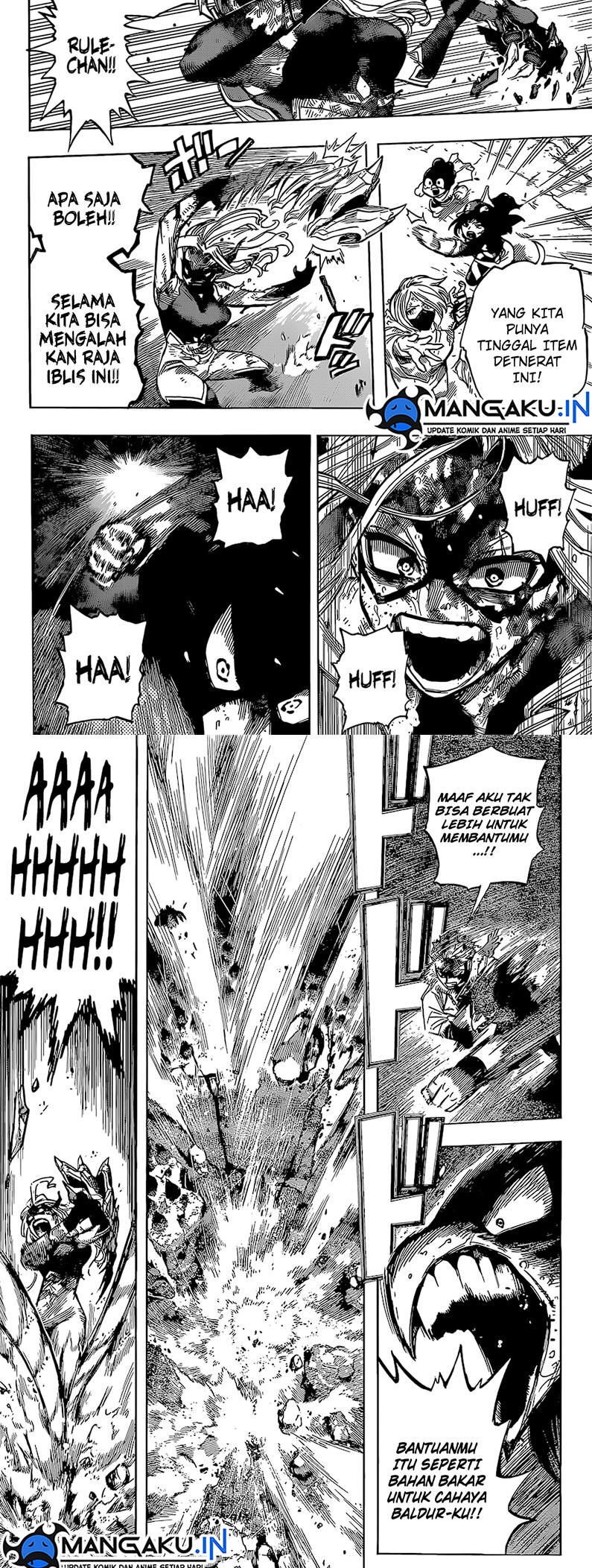 Boku no Hero Academia Chapter 385 - halaman 2