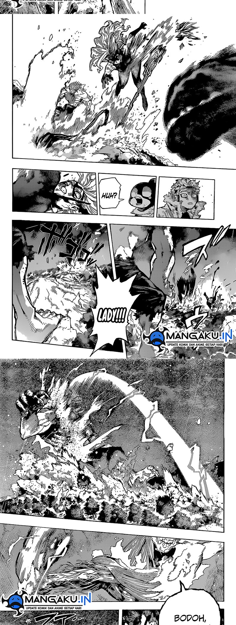 Boku no Hero Academia Chapter 385 - halaman 3