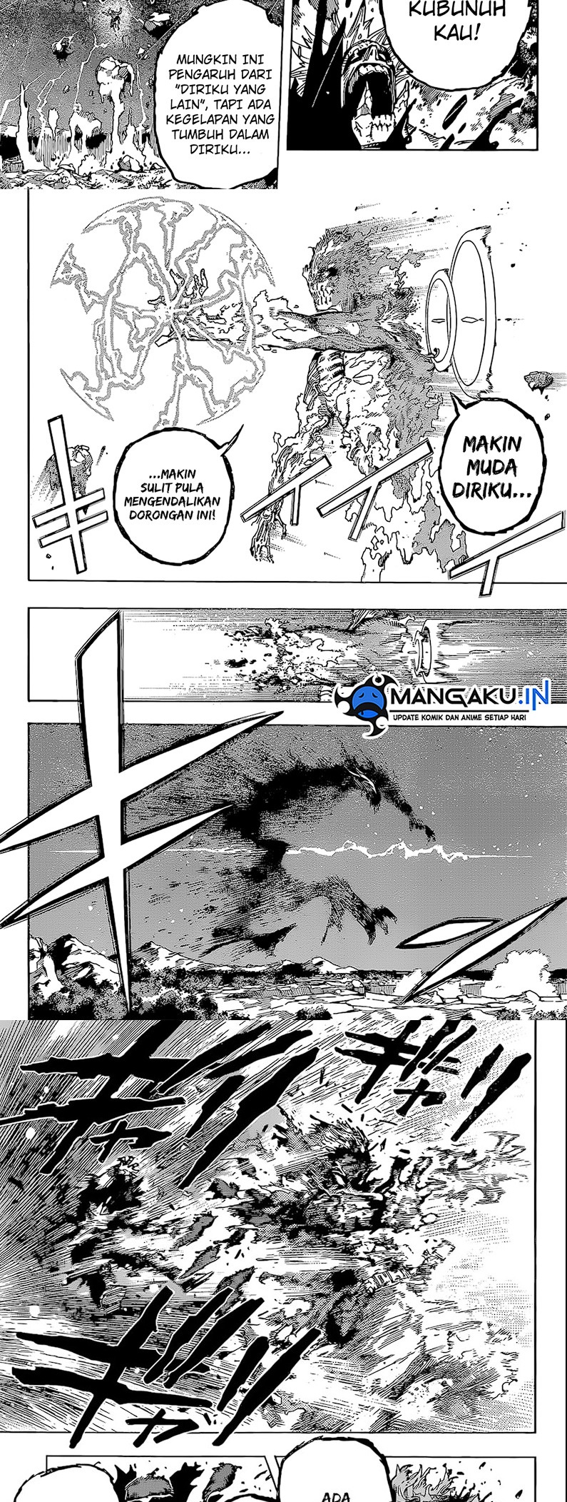 Boku no Hero Academia Chapter 385 - halaman 4