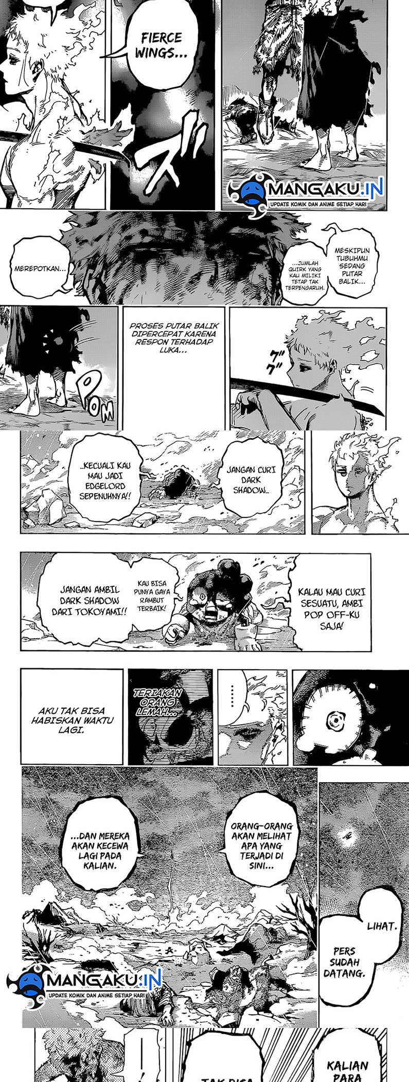 Boku no Hero Academia Chapter 385 - halaman 6