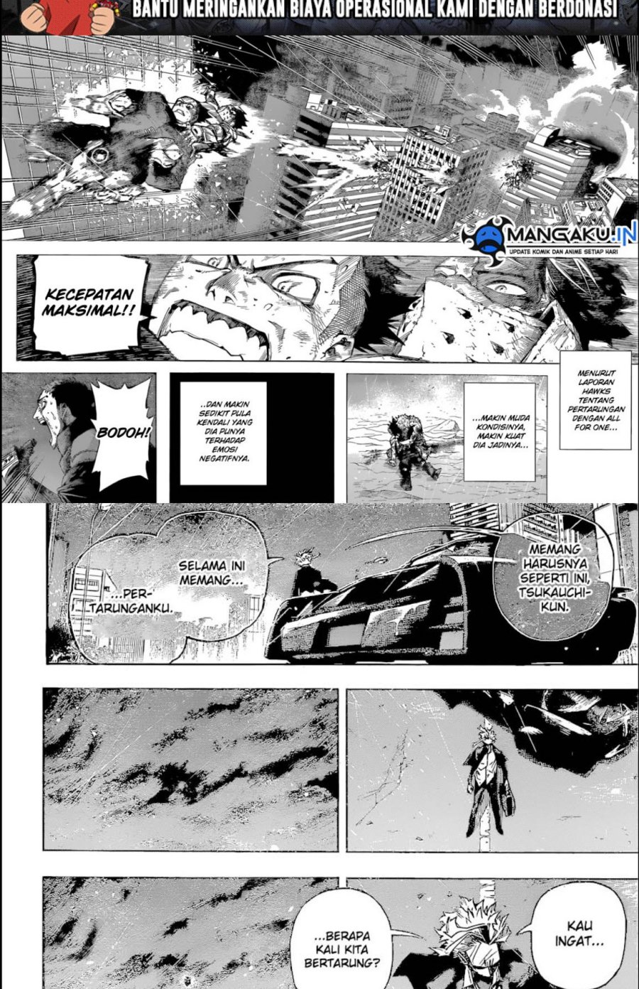 Boku no Hero Academia Chapter 386 - halaman 12