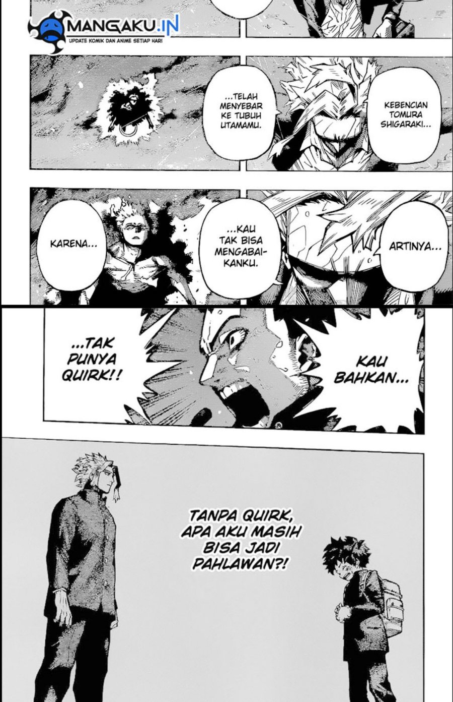 Boku no Hero Academia Chapter 386 - halaman 13