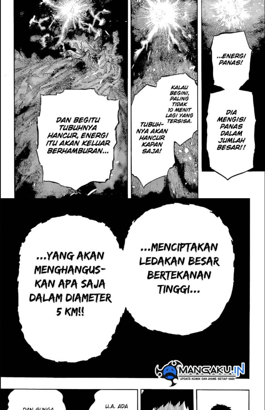 Boku no Hero Academia Chapter 386 - halaman 3