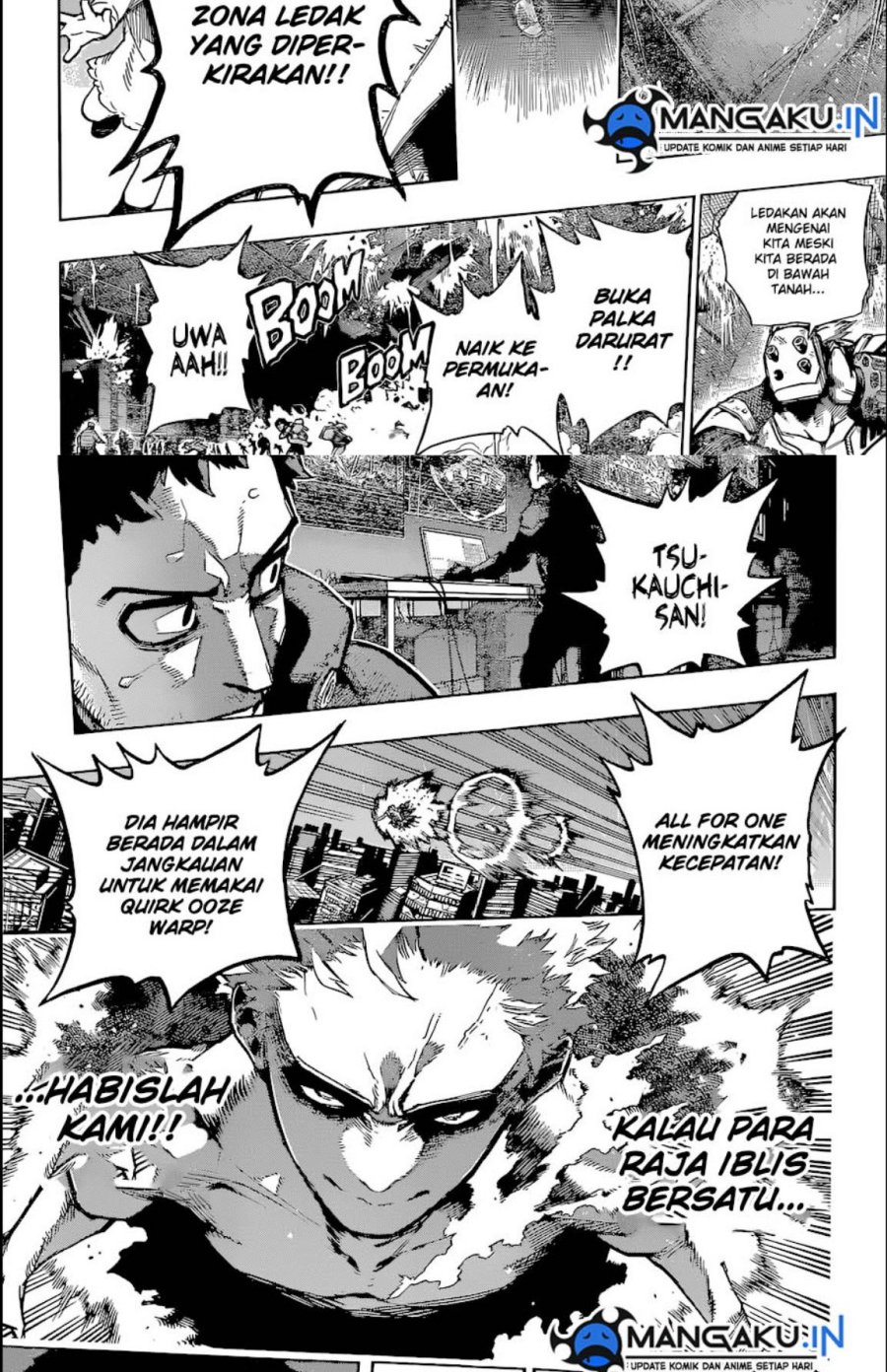 Boku no Hero Academia Chapter 386 - halaman 5