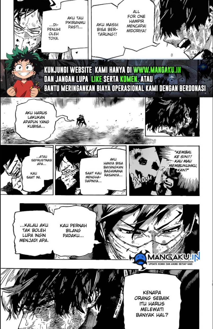 Boku no Hero Academia Chapter 386 - halaman 7