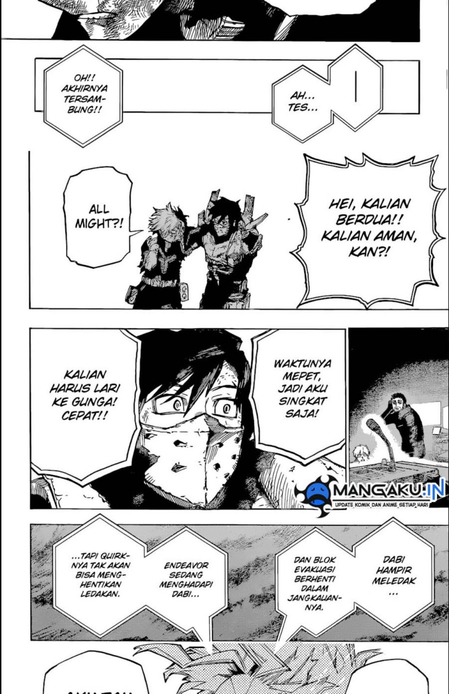 Boku no Hero Academia Chapter 386 - halaman 8