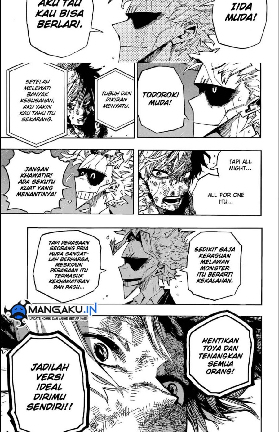 Boku no Hero Academia Chapter 386 - halaman 9
