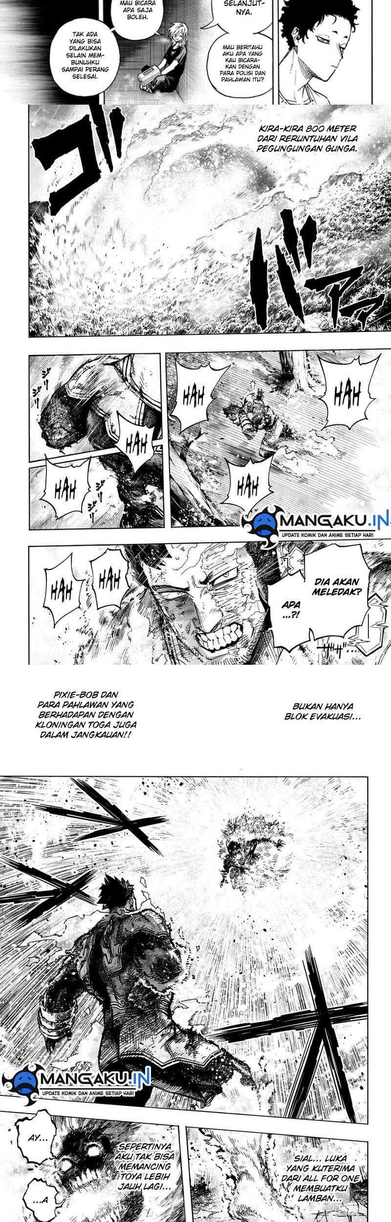 Boku no Hero Academia Chapter 387 - halaman 3