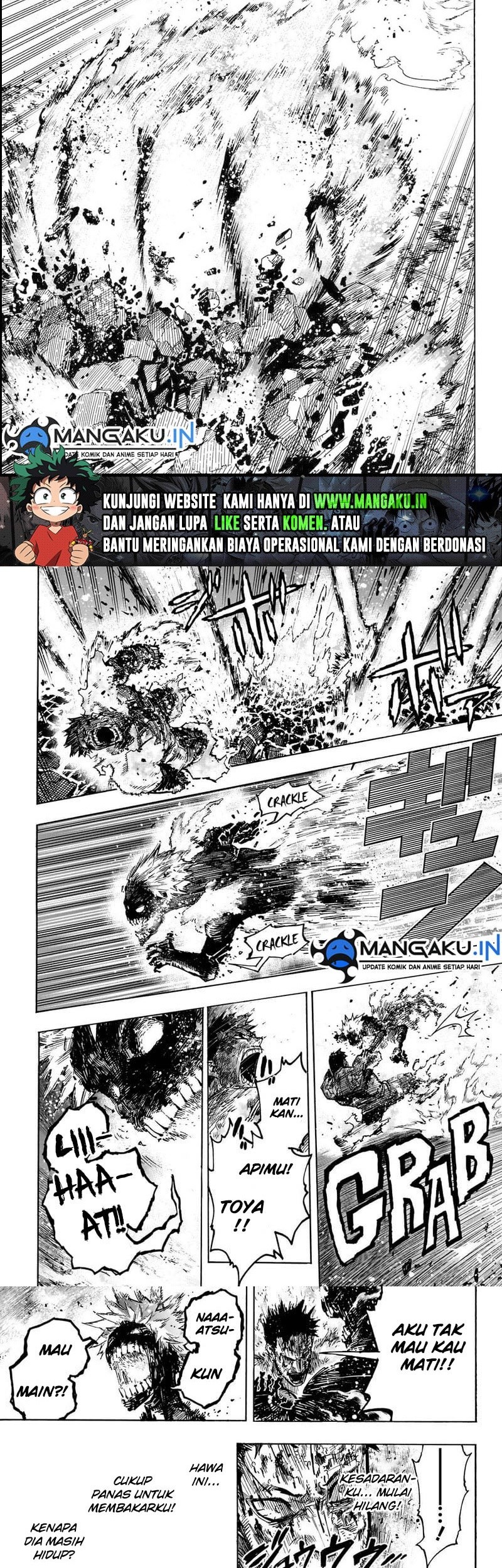Boku no Hero Academia Chapter 387 - halaman 5