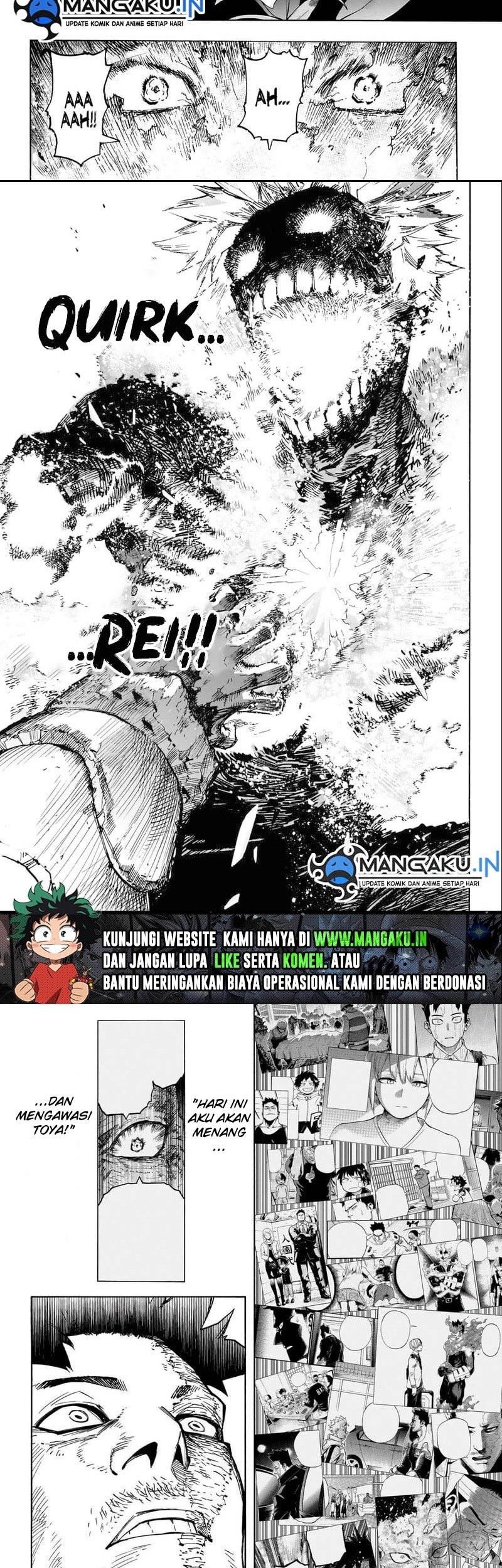 Boku no Hero Academia Chapter 387 - halaman 7