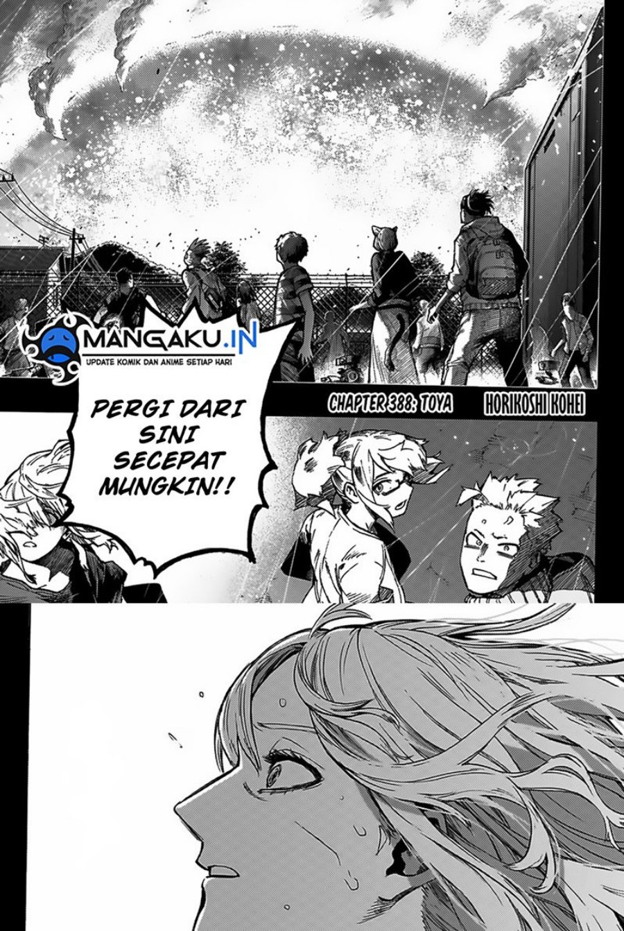 Boku no Hero Academia Chapter 388 - halaman 4