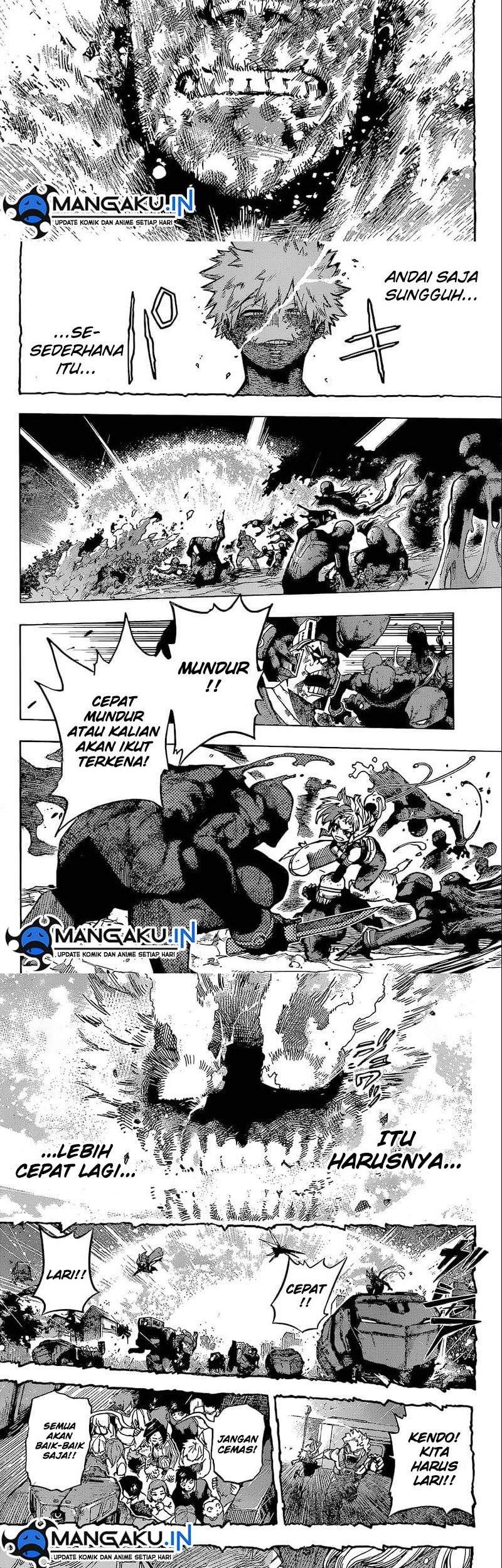 Boku no Hero Academia Chapter 389 - halaman 4