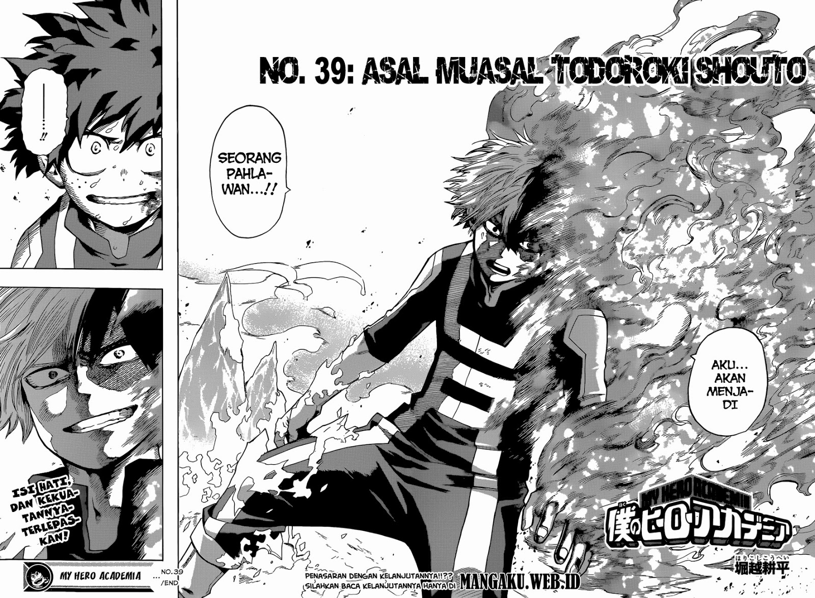 Boku no Hero Academia Chapter 39 - halaman 19