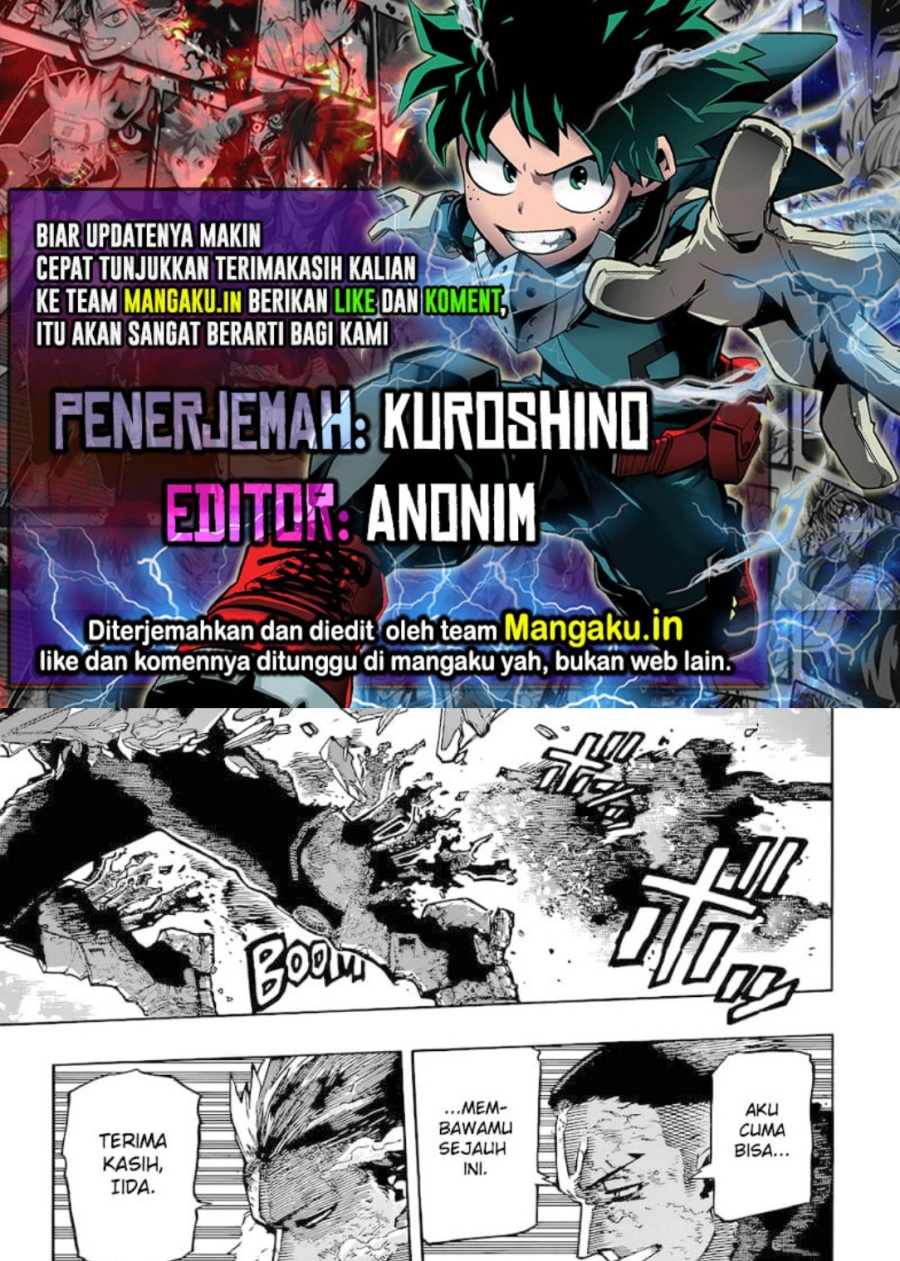 Boku no Hero Academia Chapter 390 - halaman 1