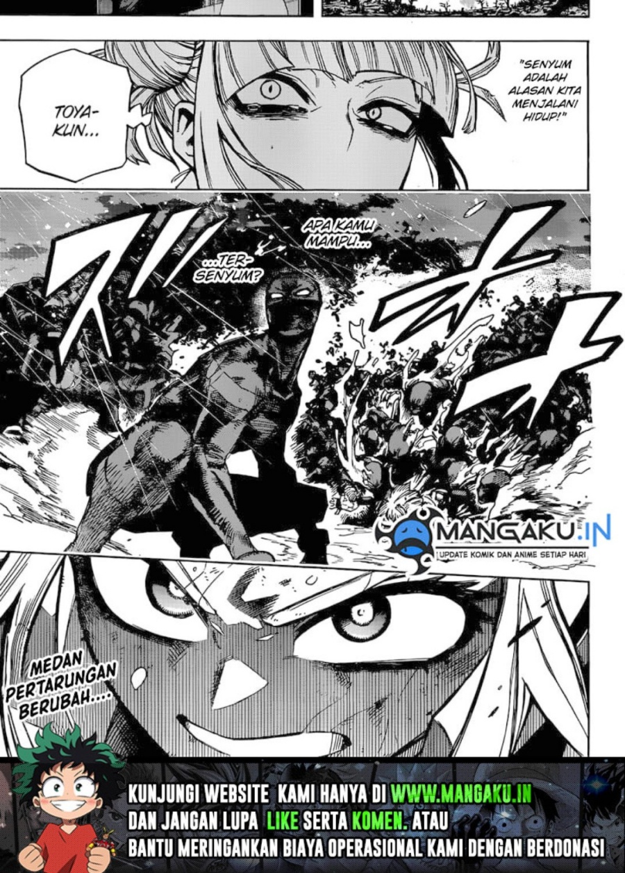 Boku no Hero Academia Chapter 390 - halaman 13