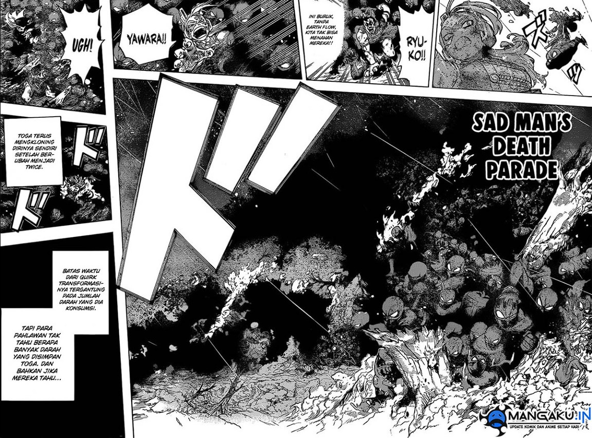 Boku no Hero Academia Chapter 391 - halaman 2