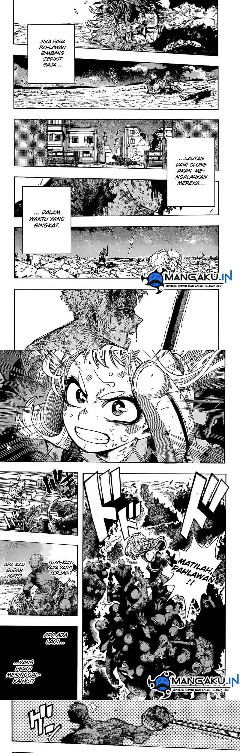 Boku no Hero Academia Chapter 391 - halaman 3