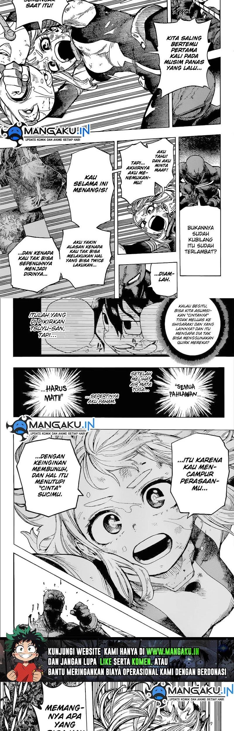 Boku no Hero Academia Chapter 391 - halaman 5