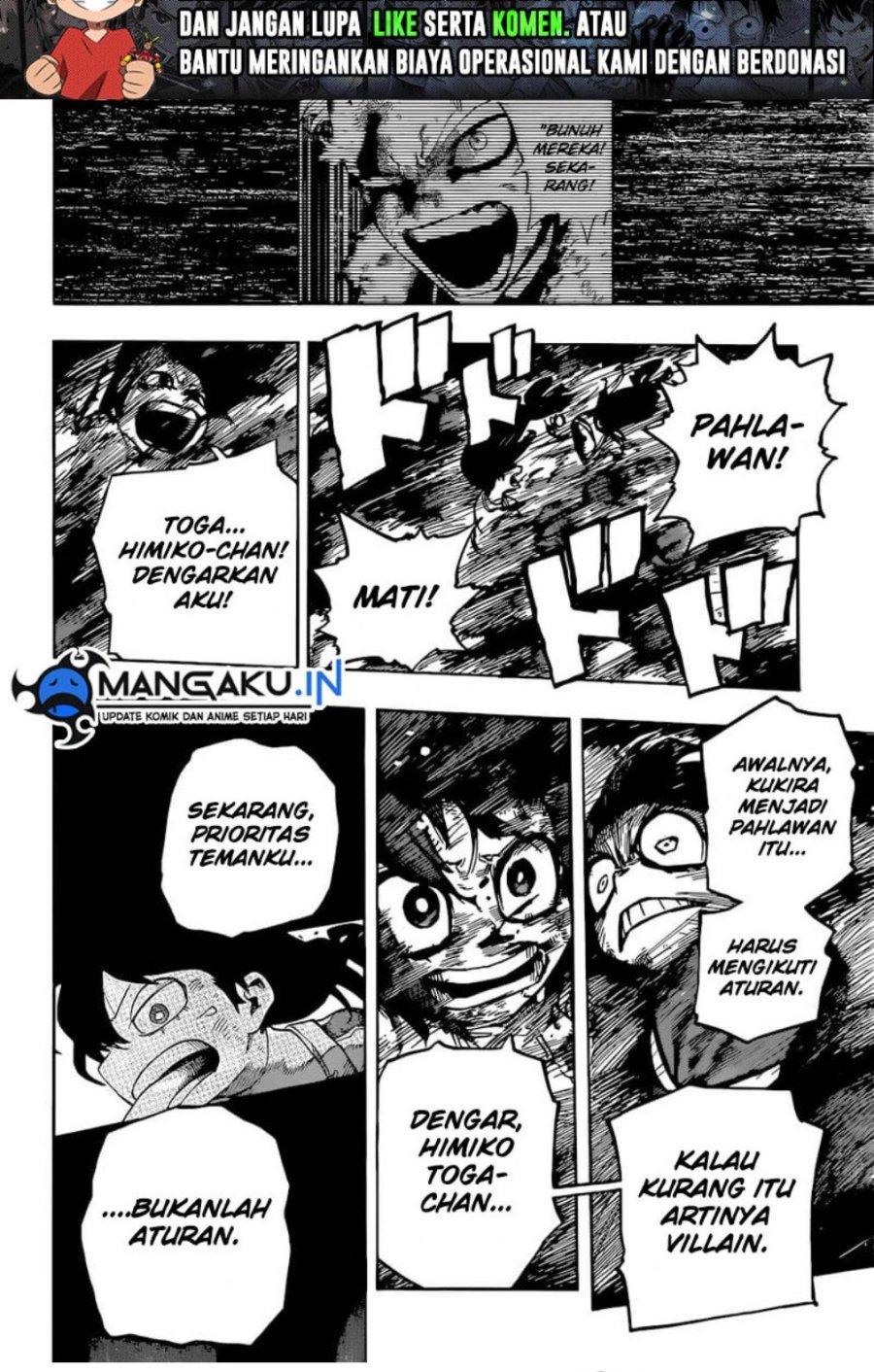 Boku no Hero Academia Chapter 392 - halaman 10