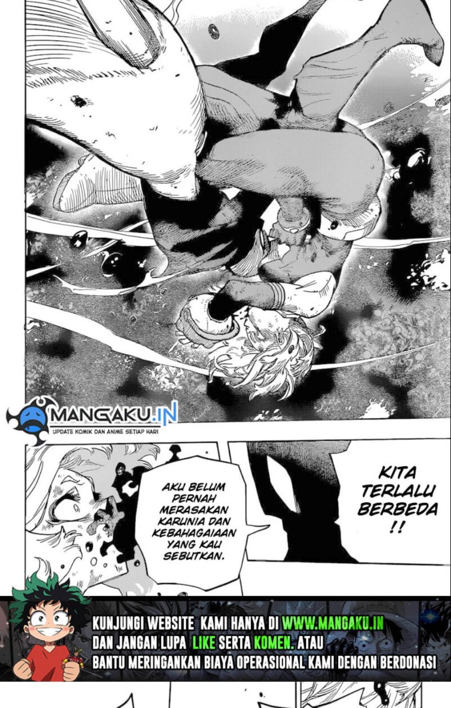 Boku no Hero Academia Chapter 392 - halaman 12