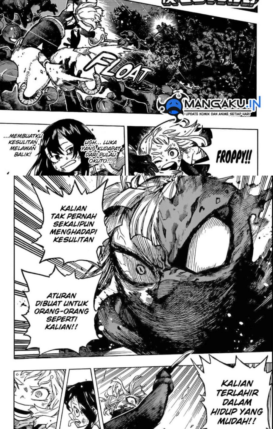 Boku no Hero Academia Chapter 392 - halaman 2