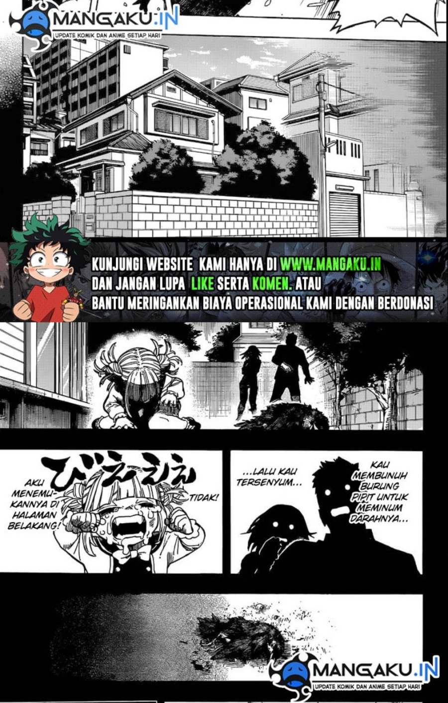 Boku no Hero Academia Chapter 392 - halaman 3