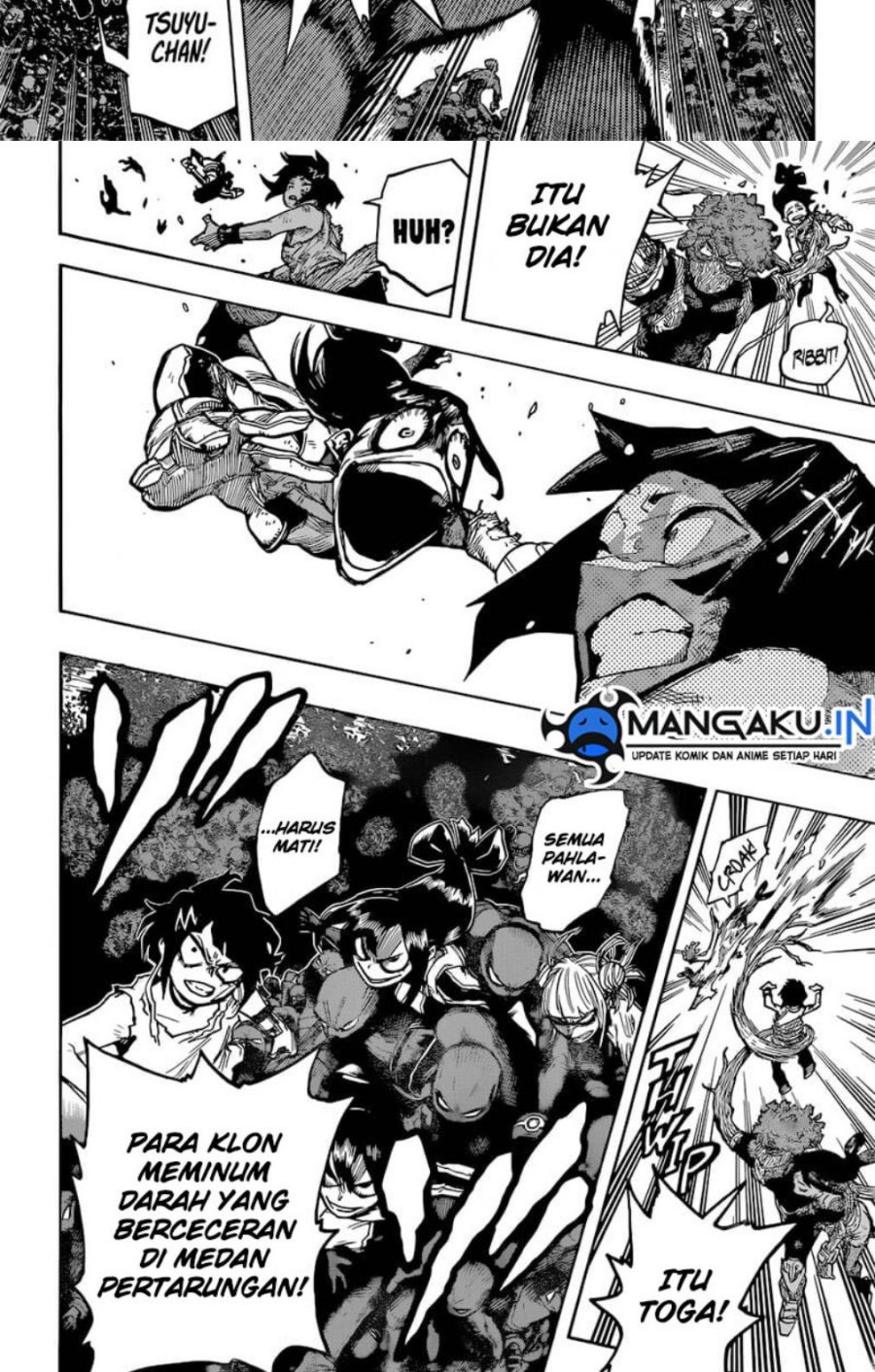Boku no Hero Academia Chapter 392 - halaman 8