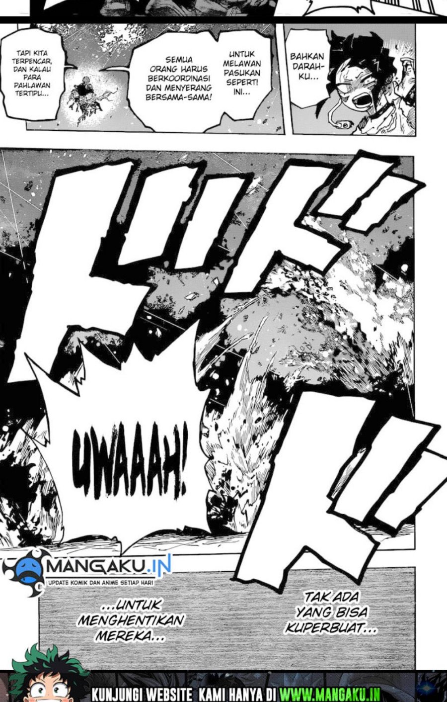 Boku no Hero Academia Chapter 392 - halaman 9